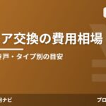 室内ドア交換の費用相場